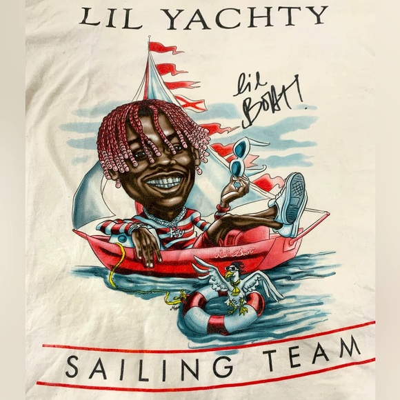 Lil Yachty Lil Boat Sailing tee - Picture 2 of 3